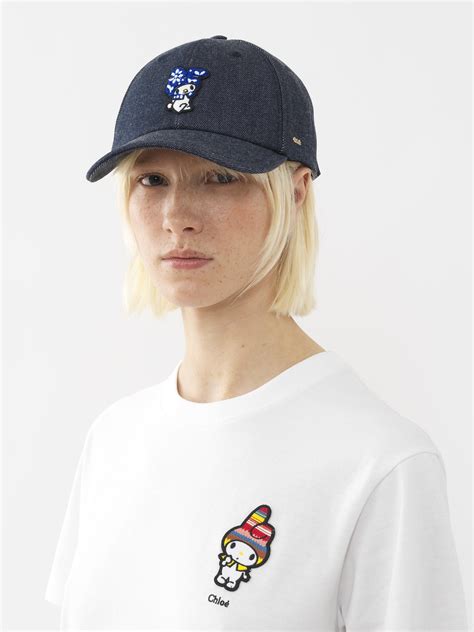 chloe cap|Chloé The Chloé Iconic Cap In Cotton Canvas .